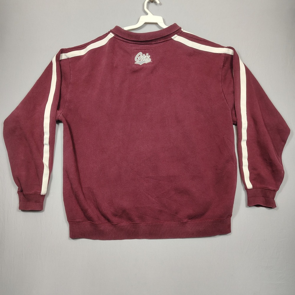Montana Grizzlies Gear For Sports Full Zip Mens XXL NCAA‎ Football Maroon Good - Picture 2 of 10